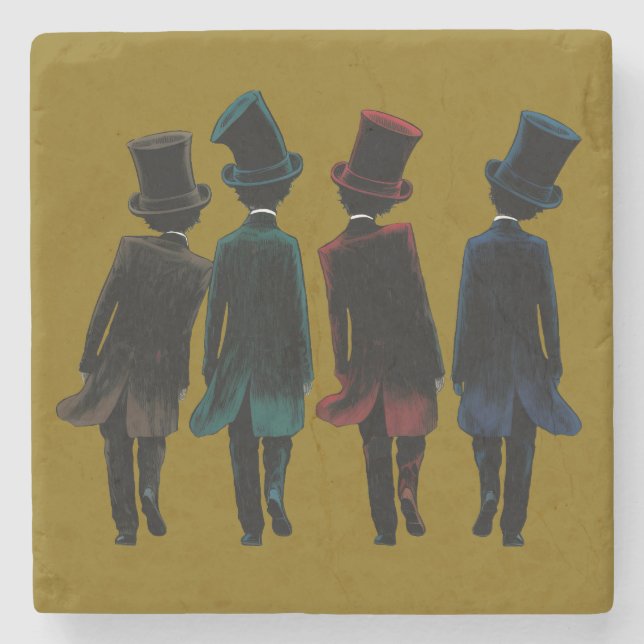 Top Hatters Stenunderlägg (Framsidan)