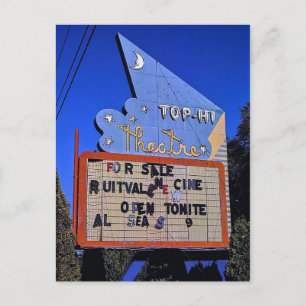 Top-Hi Drive-In Theater, Toppenish, Washington Vykort