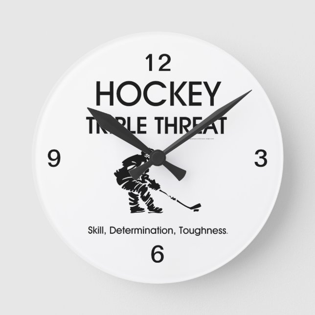 TOP Hockey Triple Threat Rund Klocka (Framsida)