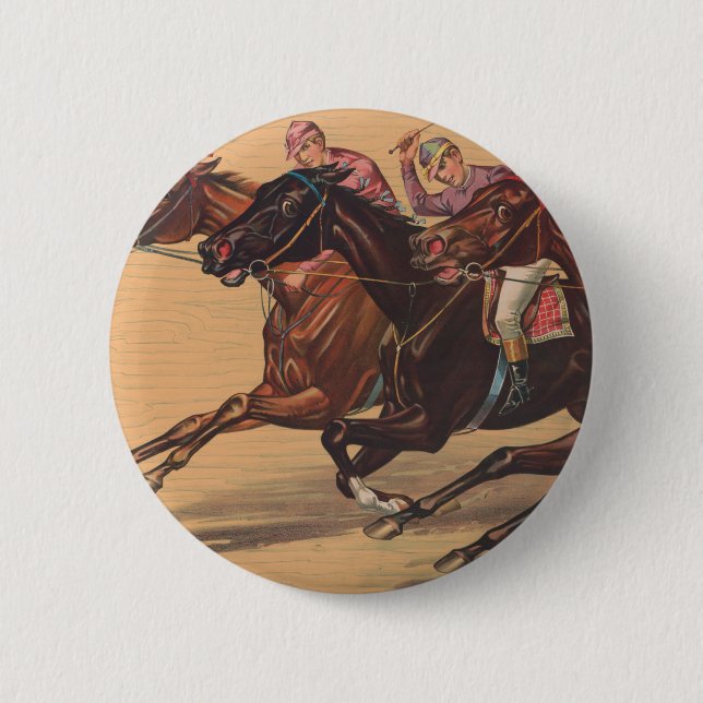 TOP Horse and Jockey Knapp (Framsida)