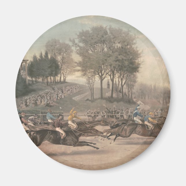 TOP Horse Tävla Fläkt Magnet (Framsidan)