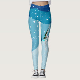 TOP  inte med Ski Girl Leggings