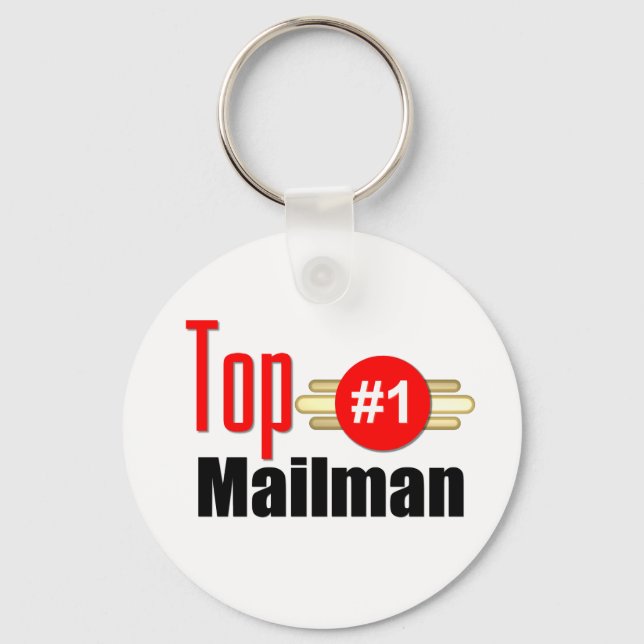 Top Mailman Nyckelring (Framsida)