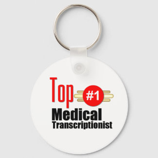 Top Medical Transcriptionist Nyckelring