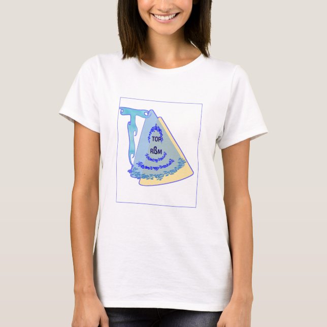 TOP_MODERN_BLUE_SO CUTE T SHIRT (Framsida)