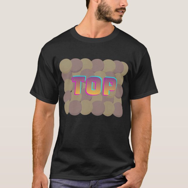 TOP Neon Gradient T-Shirt (Framsida)