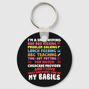 Top Notch Daycare Teacher I Kärlek vardera Nyckelring