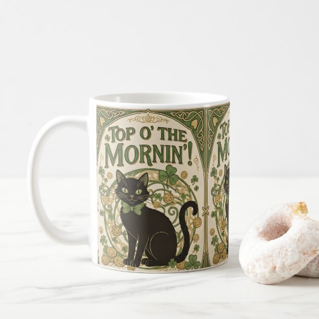 Top O' The Mornin' Kaffe Mugg (Med munk)