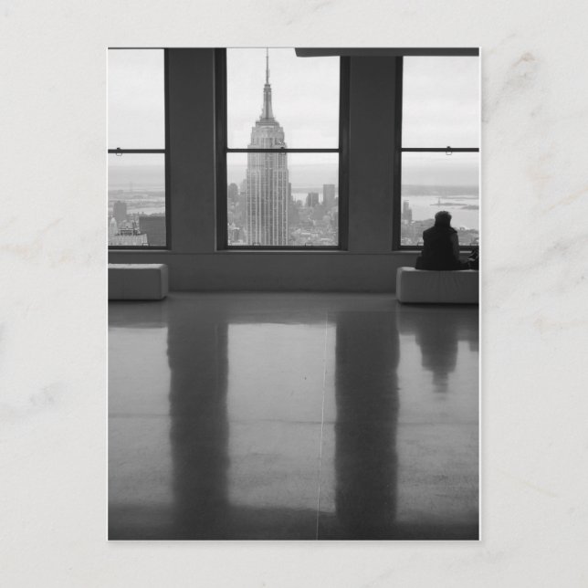 Top of the Rock, feb 2007 Vykort (Framsida)