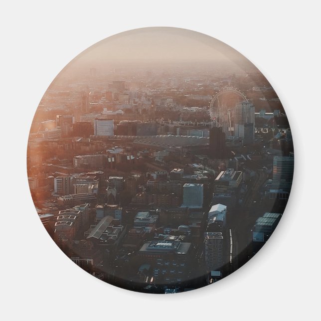 Top of The Shard - London - UK Magnet (Framsidan)