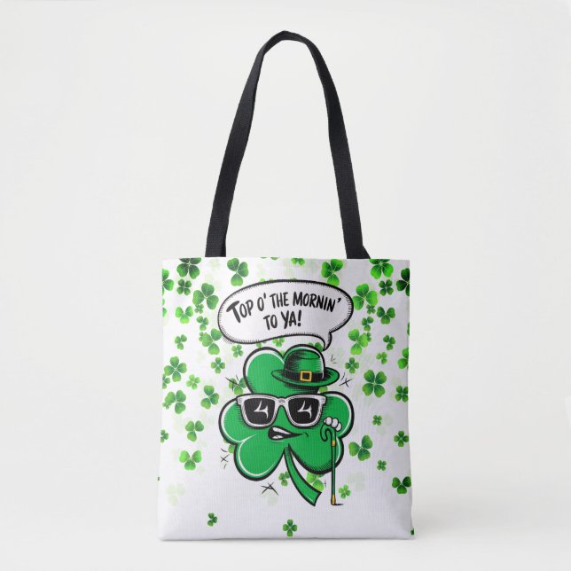 Top O's Mornin's Shamrock Tygkasse (Framsida)