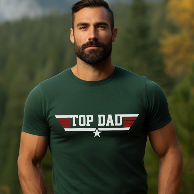 Top Pappa Aviation Funny Fars dag T-Shirt (Skapare uppladdad)