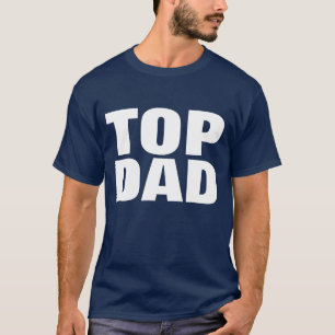 Top Pappa Fars dag T-Shirt - Blåfiskarna i flottan