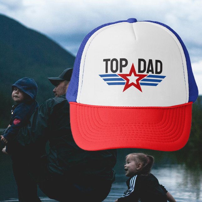 Top Pappa Star och Rand Keps (Skapare uppladdad)