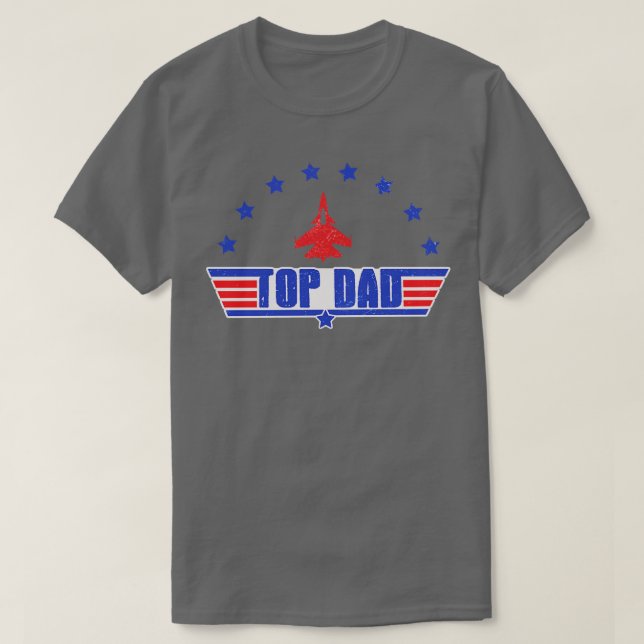 Top Pappa T Shirt (Design framsida)