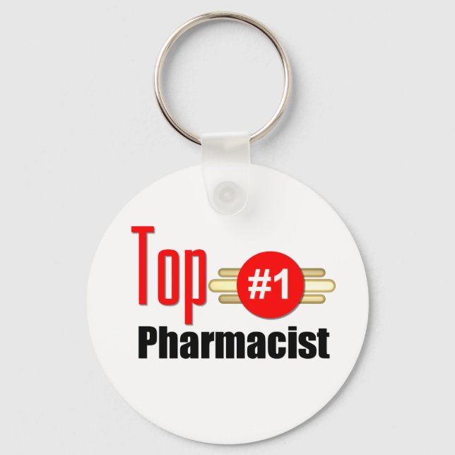 Top Pharmacist Nyckelring (Framsida)