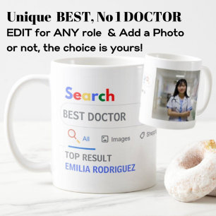 TOP-resultat för BÄSTA DOKTOR Photo Mugg Novelty S