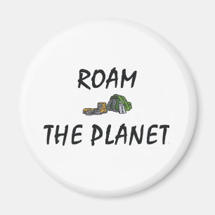 TOP Roam the Planet Magnet