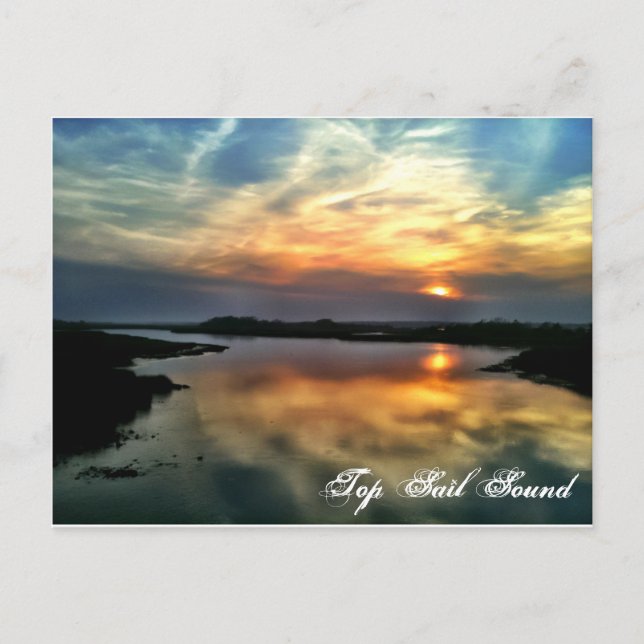 Top Sail Ljud Vykort (Framsida)