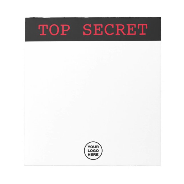 TOP SECRET ANTECKNINGSBLOCK (Framsida)