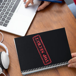 Top Secret Notebook Anteckningsbok