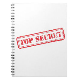 Top Secret Notebook Anteckningsbok