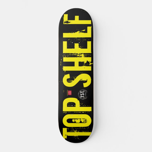TOP SHELF-Skateboard Mini Skateboard Bräda 18,5 Cm (Framsida)