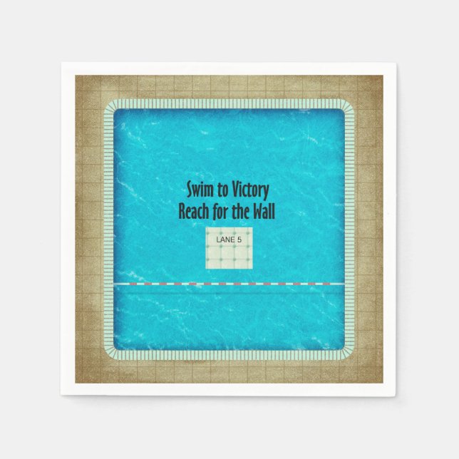 TOP Simma Team Slogan Pappersservett (Framsidan)