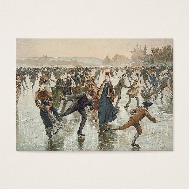 TOP Skating Old school Visitkort (Framsidan)