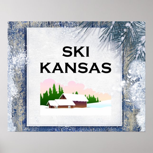 TOP Ski Kansas Poster (Framsidan)