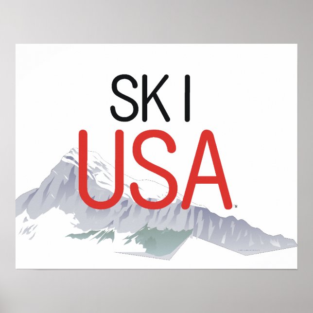 TOP Ski USA Poster (Framsidan)