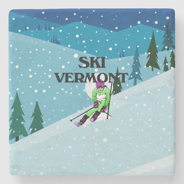 TOP Ski Vermont Stenunderlägg (Framsidan)
