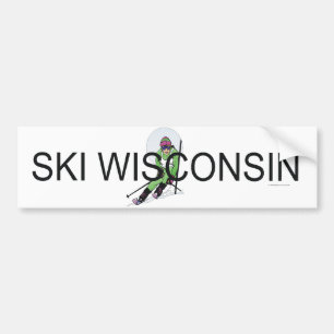 TOP Ski Wisconsin Bildekal