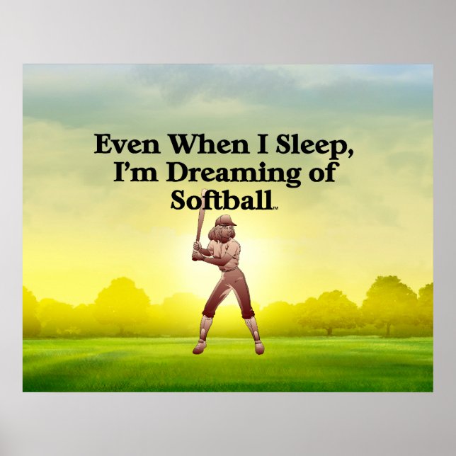TOP Softball Dreams Poster (Framsidan)
