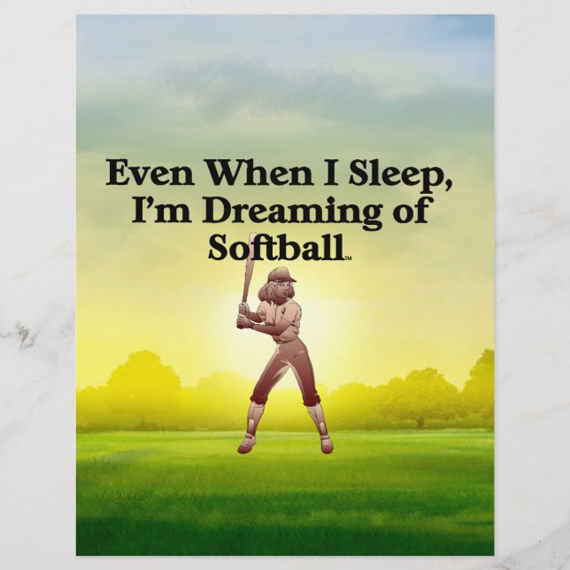 TOP Softball Dreams Reklamblad (Framsidan)