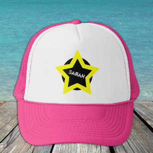 Top Star & Sarah (namn) Mode - Truckerkeps