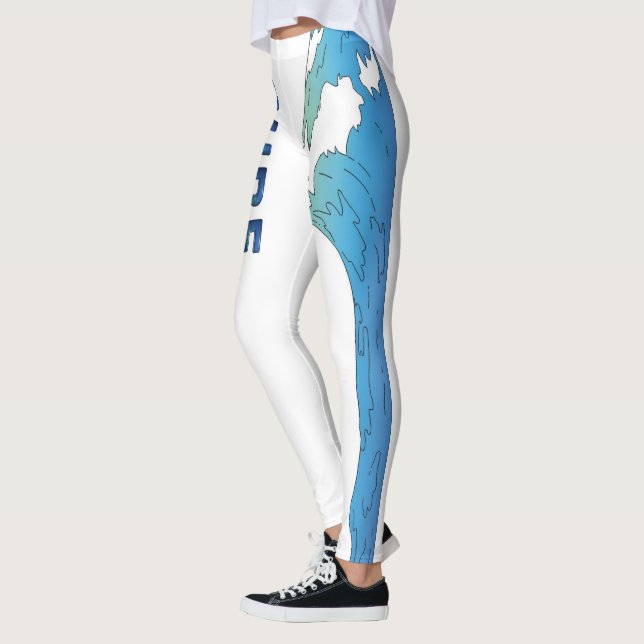 TOP-Surfa överallt Leggings (Vänster)