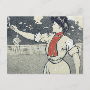 TOP Tennis Girl Vykort