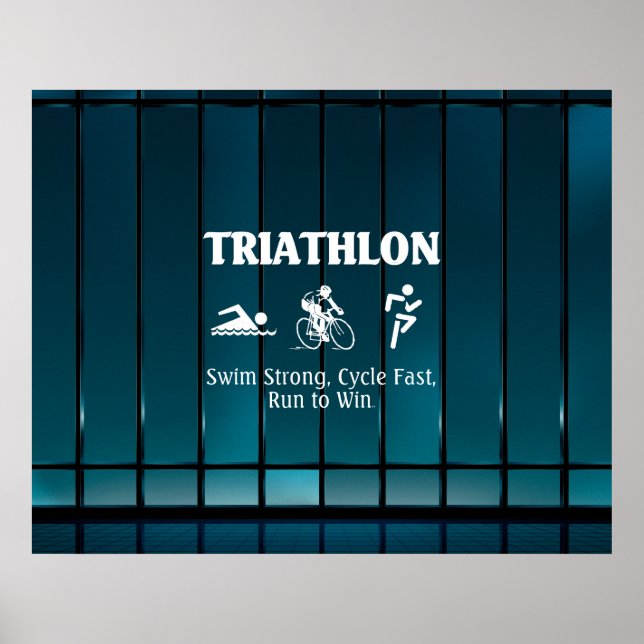 TOP Triathlon Poster (Framsidan)