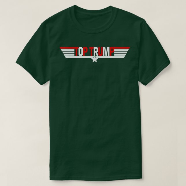 Top Trump Funny Fars dag Birthday Surprise T-S T Shirt (Design framsida)