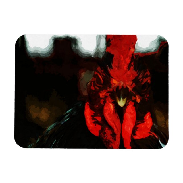 Top Tupp Abstrakt Magnet (Horisontell)