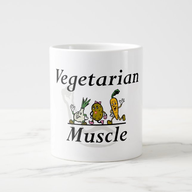 TOP Vegetarmuseum Jumbo Mugg (Framsidan)