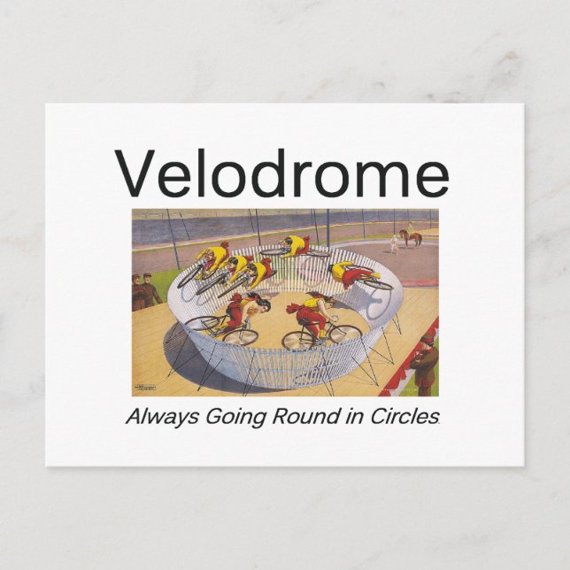 TOP Velodrome Circles Vykort (Framsida)