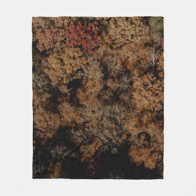 Top-view photography of tree fleecefilt (Framsidan)