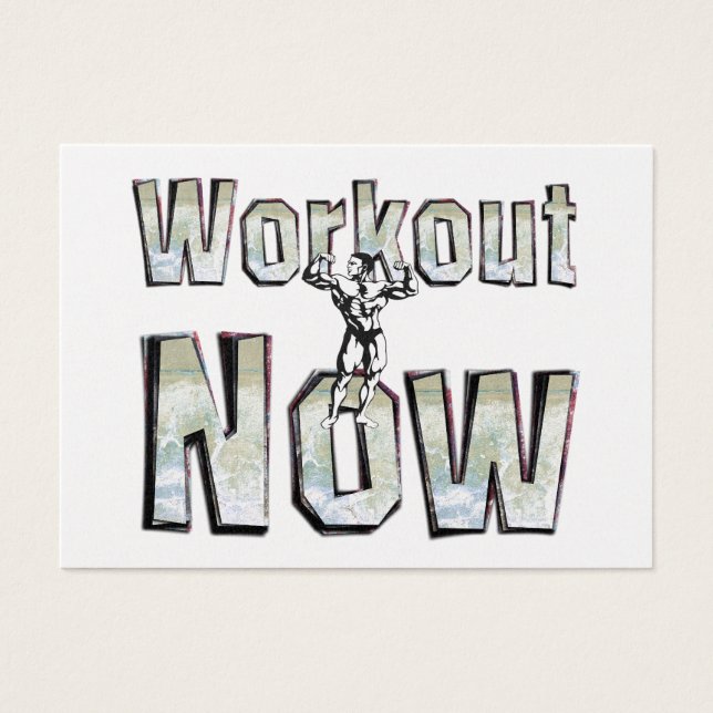 TOP-workout nu Visitkort (Framsidan)