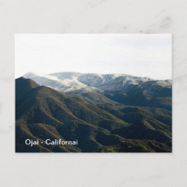 Topa Topa med Snö Vykort