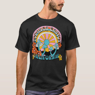 Topanga Canyon California Retro Vintage Psychedeli T Shirt