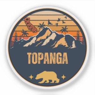 Topanga, Kalifornien Klistermärken