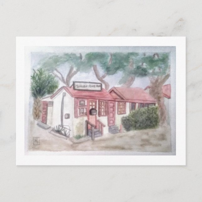 Topanga Ranch Motel Vykort (Framsida)