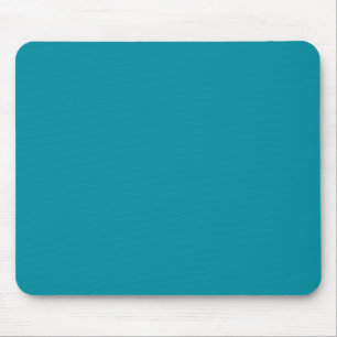 Topaz Blue Personlig Aqua Teal Färg Background Musmatta